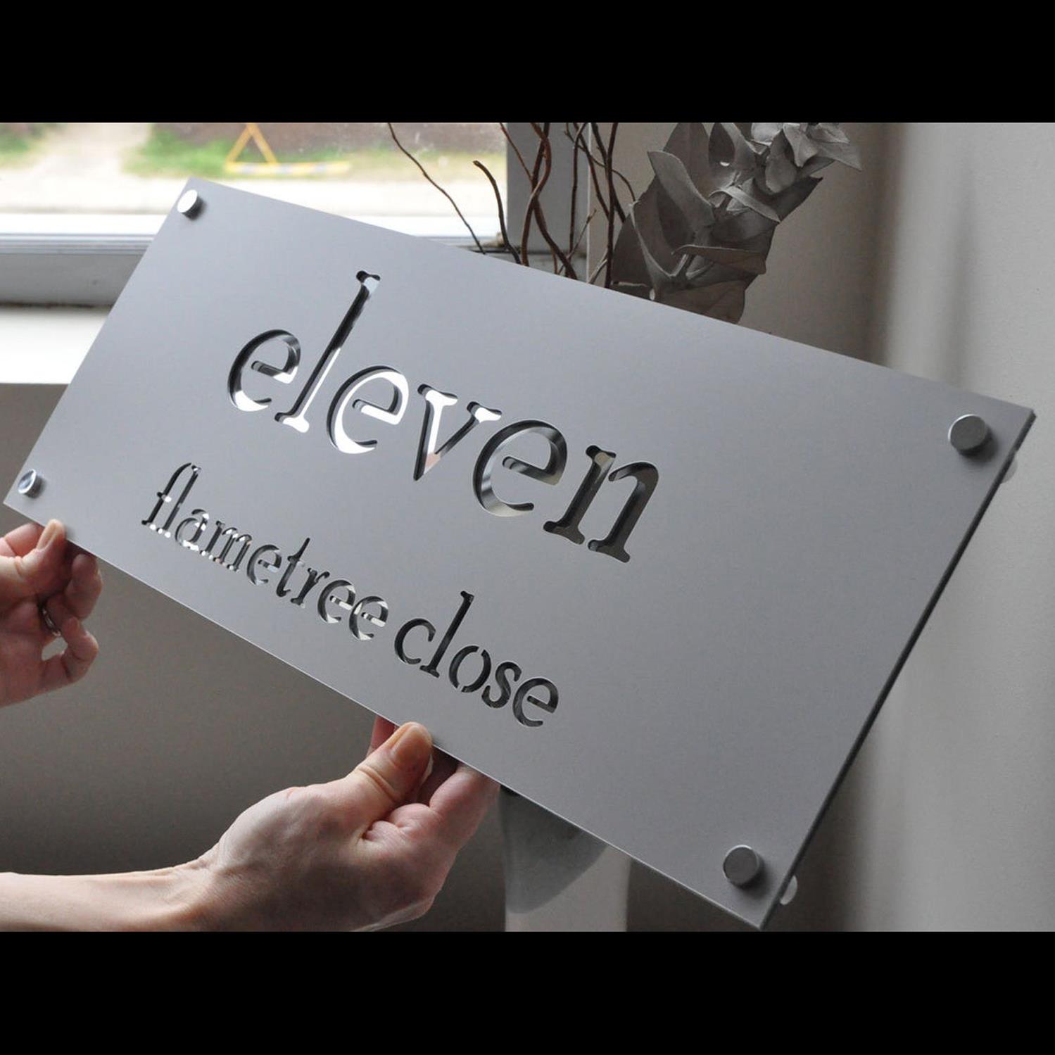 Dekoratif Kapı Tabelası